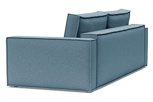 Innovation Living Newilla Sofa Bed with Standard Arms - 525 Mixed Dance Light Blue