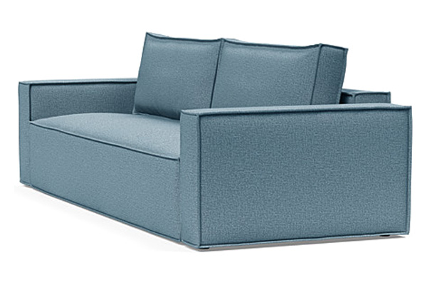 Innovation Living Newilla Sofa Bed with Standard Arms - 525 Mixed Dance Light Blue