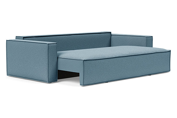 Innovation Living Newilla Sofa Bed with Standard Arms - 525 Mixed Dance Light Blue