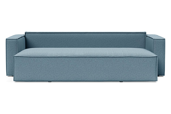 Innovation Living Newilla Sofa Bed with Standard Arms - 525 Mixed Dance Light Blue