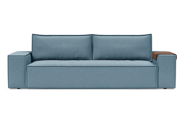 Innovation Living Newilla Sofa Bed with Wide Arms - 525 Mixed Dance Light Blue