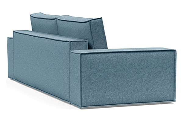 Innovation Living Newilla Sofa Bed with Wide Arms - 525 Mixed Dance Light Blue