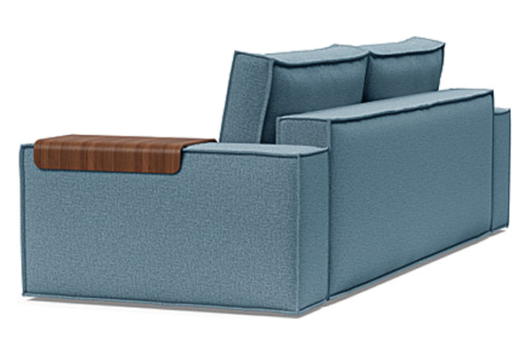 Innovation Living Newilla Sofa Bed with Wide Arms - 525 Mixed Dance Light Blue