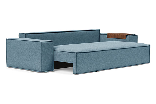 Innovation Living Newilla Sofa Bed with Wide Arms - 525 Mixed Dance Light Blue