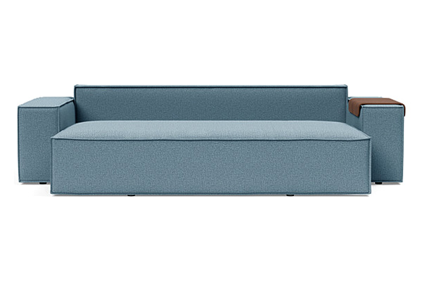 Innovation Living Newilla Sofa Bed with Wide Arms - 525 Mixed Dance Light Blue