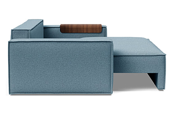 Innovation Living Newilla Sofa Bed with Wide Arms - 525 Mixed Dance Light Blue