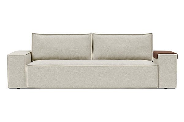 Innovation Living Newilla Sofa Bed with Wide Arms - 527 Mixed Dance Natural