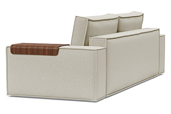 Innovation Living Newilla Sofa Bed with Wide Arms - 527 Mixed Dance Natural