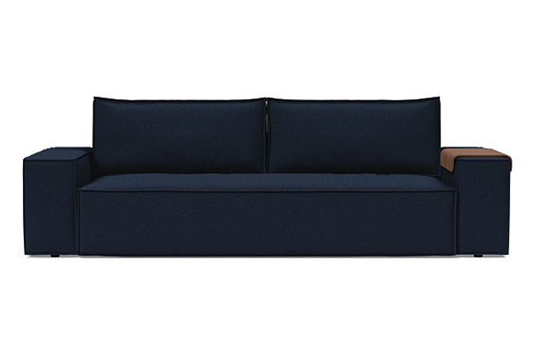 Innovation Living Newilla Sofa Bed with Wide Arms - 528 Mixed Dance Blue