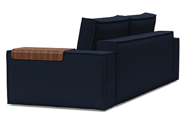 Innovation Living Newilla Sofa Bed with Wide Arms - 528 Mixed Dance Blue