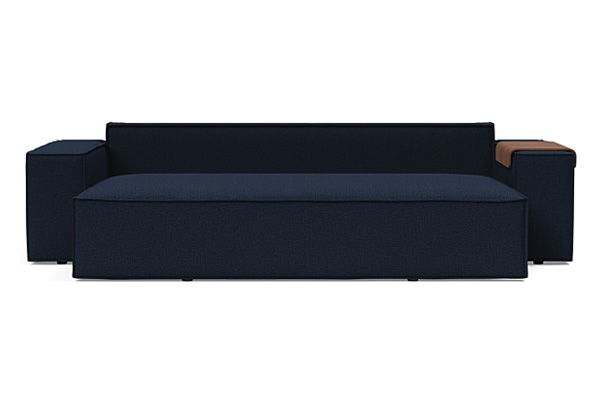 Innovation Living Newilla Sofa Bed with Wide Arms - 528 Mixed Dance Blue