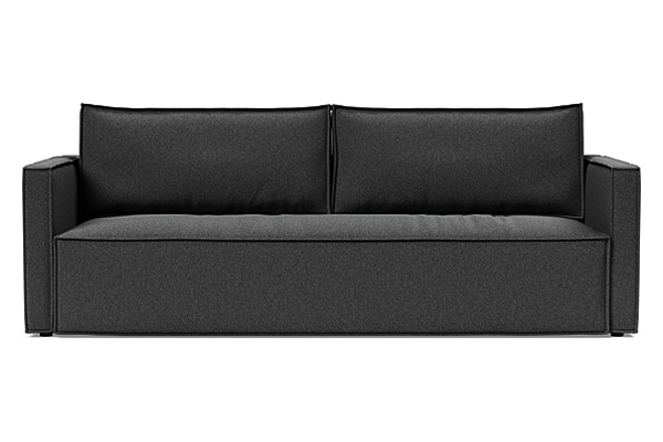 Innovation Living Newilla Sofa Bed with Slim Arms - 529 Bouclé Charcoal