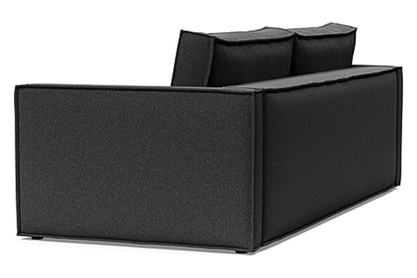 Innovation Living Newilla Sofa Bed with Slim Arms - 529 Bouclé Charcoal