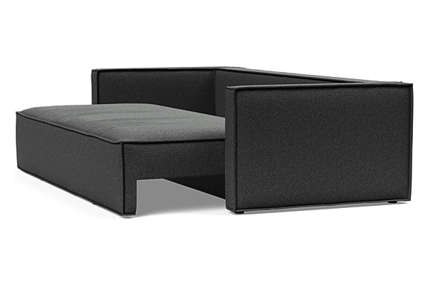 Innovation Living Newilla Sofa Bed with Slim Arms - 529 Bouclé Charcoal