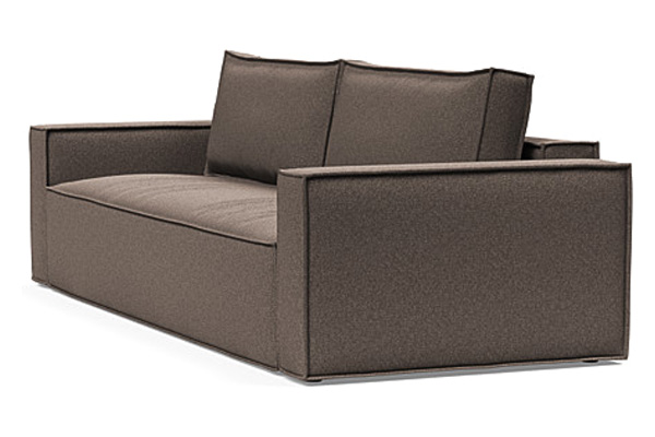 Innovation Living Newilla Sofa Bed with Standard Arms - 530 Bouclé Taupe