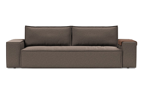 Innovation Living Newilla Sofa Bed with Wide Arms - 530 Bouclé Taupe