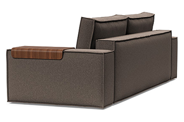 Innovation Living Newilla Sofa Bed with Wide Arms - 530 Bouclé Taupe