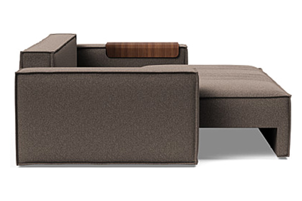 Innovation Living Newilla Sofa Bed with Wide Arms - 530 Bouclé Taupe