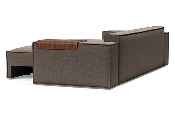 Innovation Living Newilla Sofa Bed with Wide Arms - 530 Bouclé Taupe