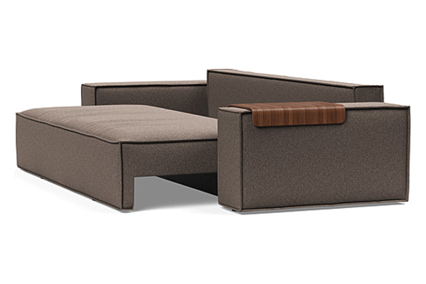 Innovation Living Newilla Sofa Bed with Wide Arms - 530 Bouclé Taupe