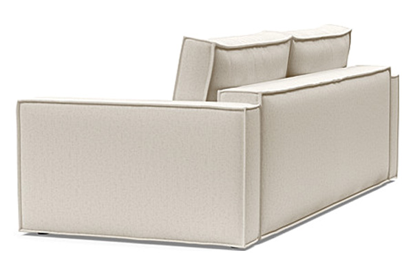 Innovation Living Newilla Sofa Bed with Standard Arms - 531 Bouclé Off White