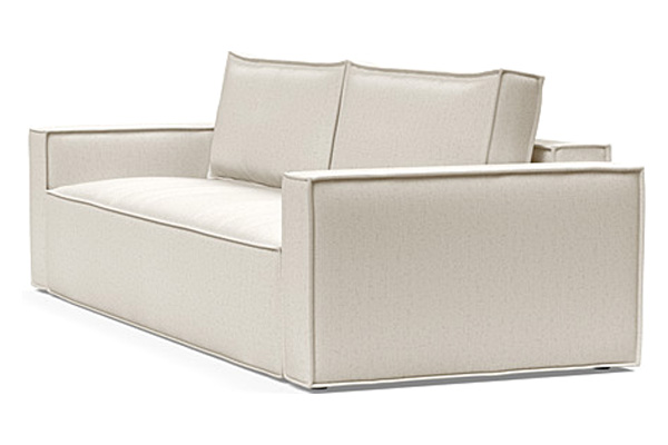 Innovation Living Newilla Sofa Bed with Standard Arms - 531 Bouclé Off White