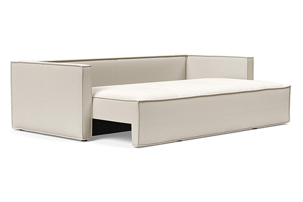 Innovation Living Newilla Sofa Bed with Slim Arms - 531 Bouclé Off White