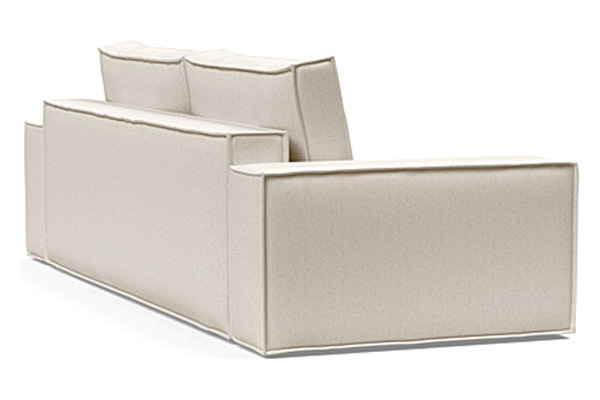 Innovation Living Newilla Sofa Bed with Wide Arms - 531 Bouclé Off White