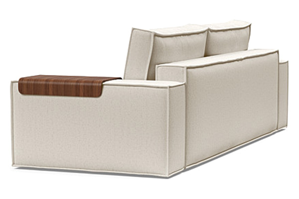 Innovation Living Newilla Sofa Bed with Wide Arms - 531 Bouclé Off White