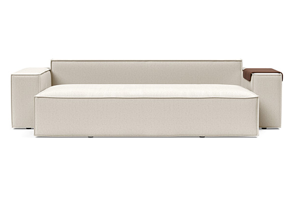 Innovation Living Newilla Sofa Bed with Wide Arms - 531 Bouclé Off White