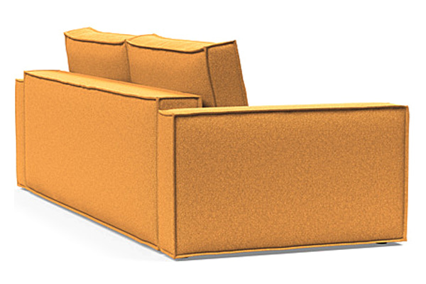 Innovation Living Newilla Sofa Bed with Standard Arms - 536 Bouclé Ochre