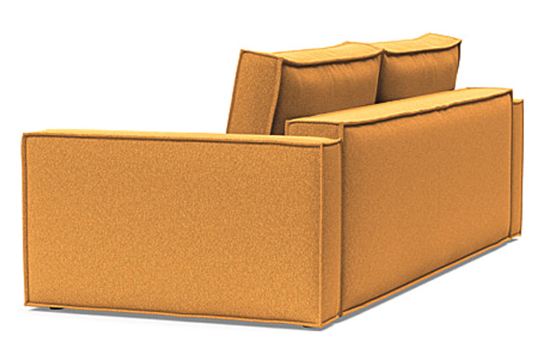 Innovation Living Newilla Sofa Bed with Standard Arms - 536 Bouclé Ochre