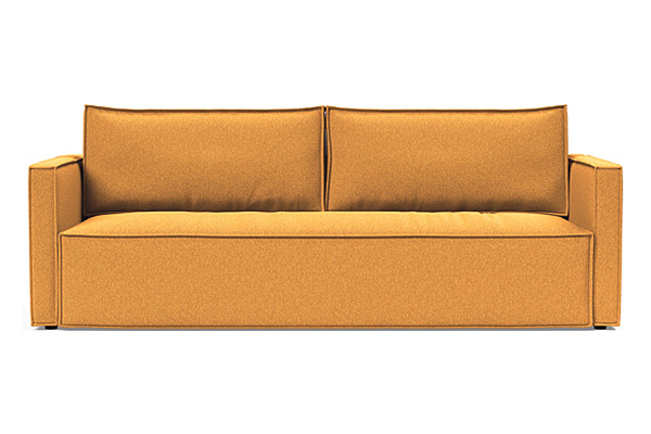 Innovation Living Newilla Sofa Bed with Slim Arms - 536 Bouclé Ochre