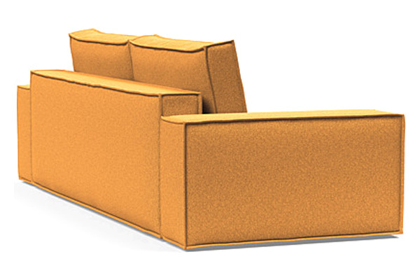 Innovation Living Newilla Sofa Bed with Wide Arms - 536 Bouclé Ochre