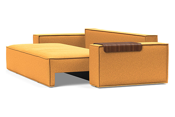 Innovation Living Newilla Sofa Bed with Wide Arms - 536 Bouclé Ochre