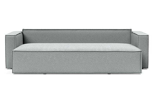 Innovation Living Newilla Sofa Bed with Standard Arms - 538 Melange Light Grey