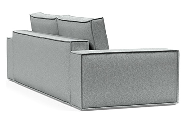 Innovation Living Newilla Sofa Bed with Wide Arms - 538 Melange Light Grey