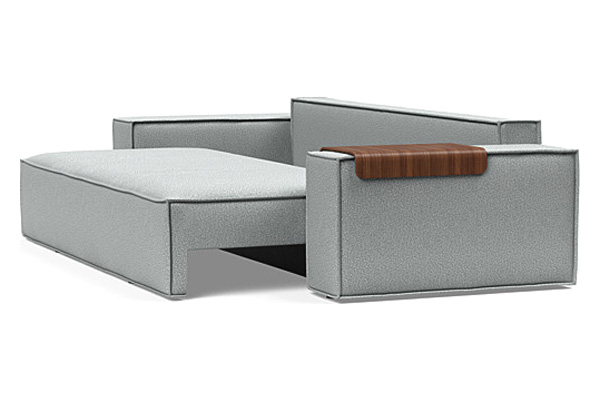 Innovation Living Newilla Sofa Bed with Wide Arms - 538 Melange Light Grey