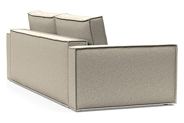 Innovation Living Newilla Sofa Bed with Standard Arms - 539 Bouclé Beige