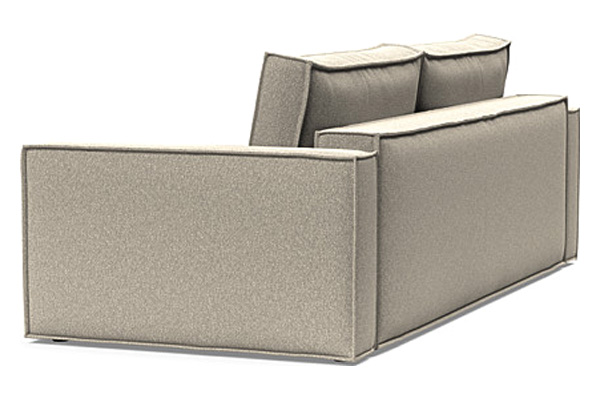 Innovation Living Newilla Sofa Bed with Standard Arms - 539 Bouclé Beige