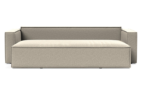 Innovation Living Newilla Sofa Bed with Standard Arms - 539 Bouclé Beige