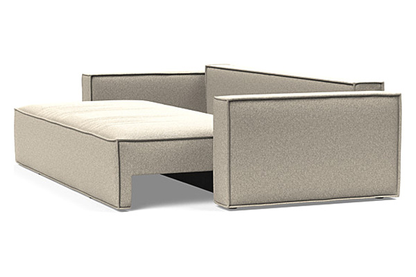 Innovation Living Newilla Sofa Bed with Standard Arms - 539 Bouclé Beige