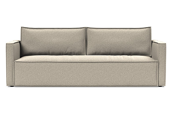 Innovation Living Newilla Sofa Bed with Slim Arms - 539 Bouclé Beige