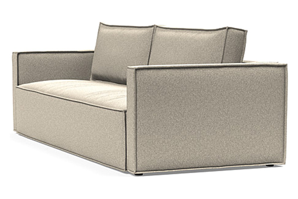 Innovation Living Newilla Sofa Bed with Slim Arms - 539 Bouclé Beige