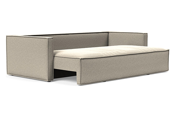 Innovation Living Newilla Sofa Bed with Slim Arms - 539 Bouclé Beige