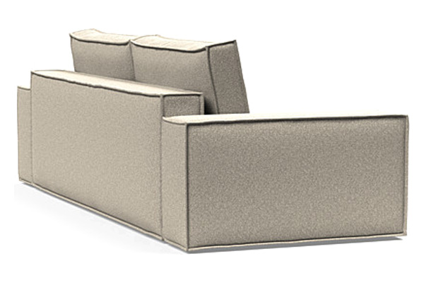 Innovation Living Newilla Sofa Bed with Wide Arms - 539 Bouclé Beige