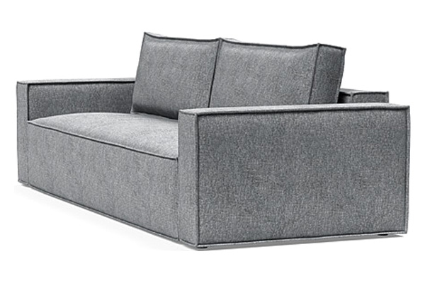 Innovation Living Newilla Sofa Bed with Standard Arms - 565 Twist Granite