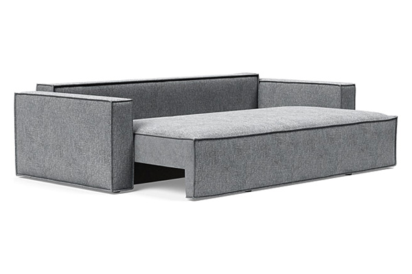 Innovation Living Newilla Sofa Bed with Standard Arms - 565 Twist Granite