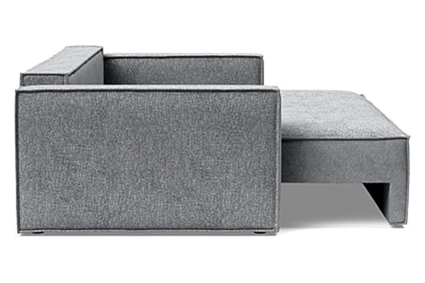 Innovation Living Newilla Sofa Bed with Standard Arms - 565 Twist Granite