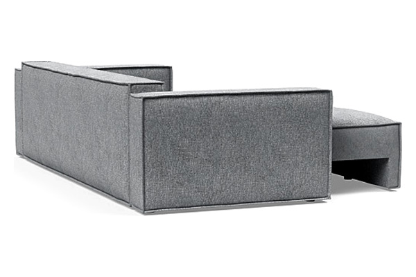 Innovation Living Newilla Sofa Bed with Standard Arms - 565 Twist Granite